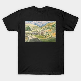 Welsh Valley Wales Landscape T-Shirt